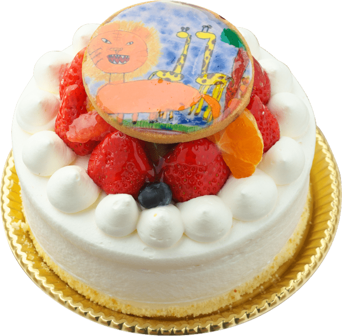 ケーキ5号＋Sサイズ1枚